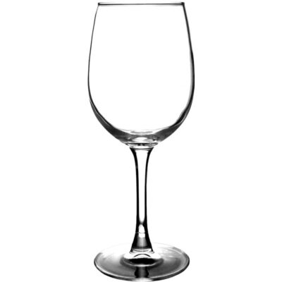 12 oz Cachet clear stem Goblet White wine MADE IN USA by ARC International (Luminarc)