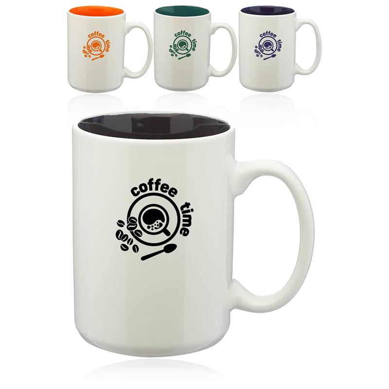 15 OZ Two Tone El Grande, White Out, Colored In