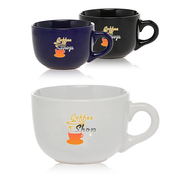 18 OZ Ceramic Cappuccino, Latté, Soup Bowl Mug