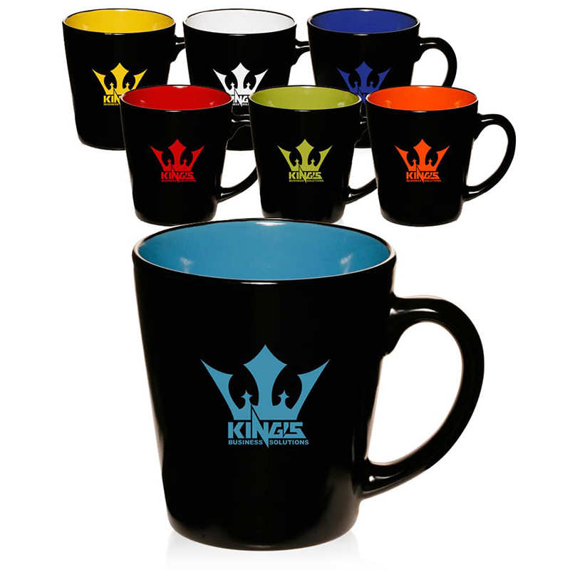 12 OZ HILO Cafe Ceramic Mugs