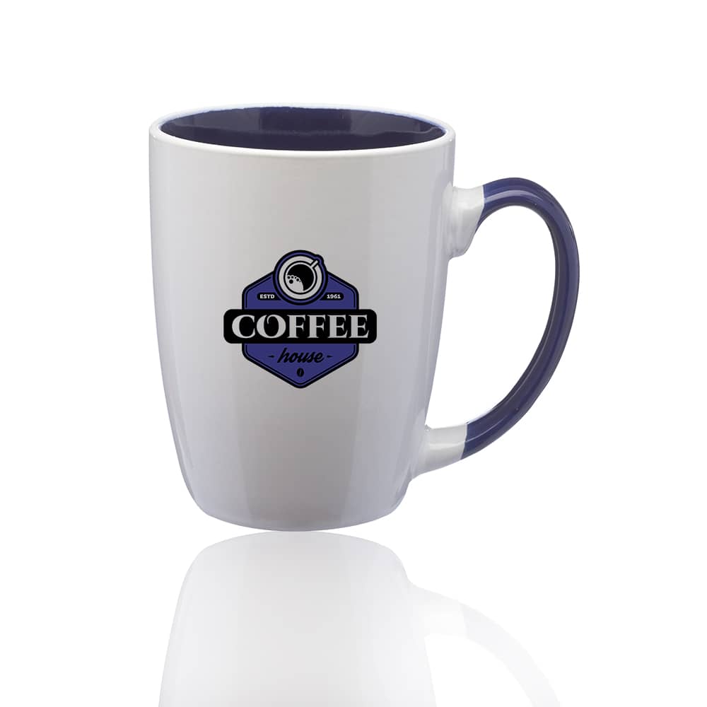 Custom 12 oz JAVA Challenger Mug Two Tone - White Out - Vibrant Color In 6 12 oz JAVA Challenger Mug Two Tone - White Out - Vibrant Color In - Image 6