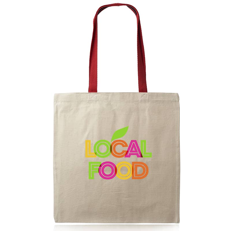 Custom Belgrade Cotton Canvas Tote Bag 4 Belgrade Cotton Canvas Tote Bag - Image 4