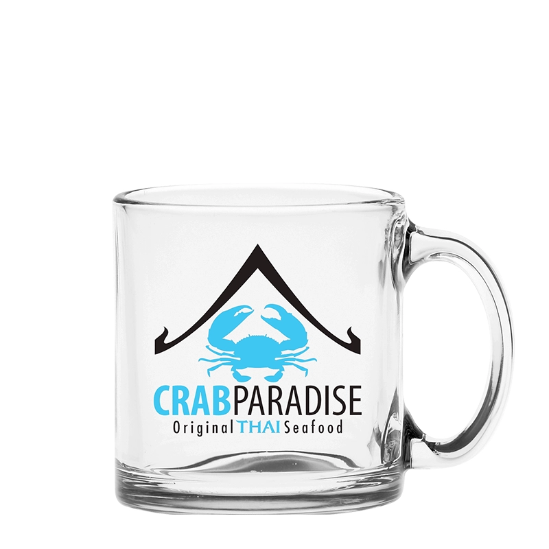 Custom Libbey 13 oz Glass Mugs Bulk - Coffee or Tea