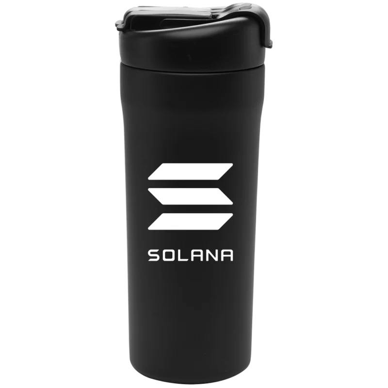 24 oz Gemini Vacuum Insulated Stainless Steel Travel Mug - Bulk Pricing