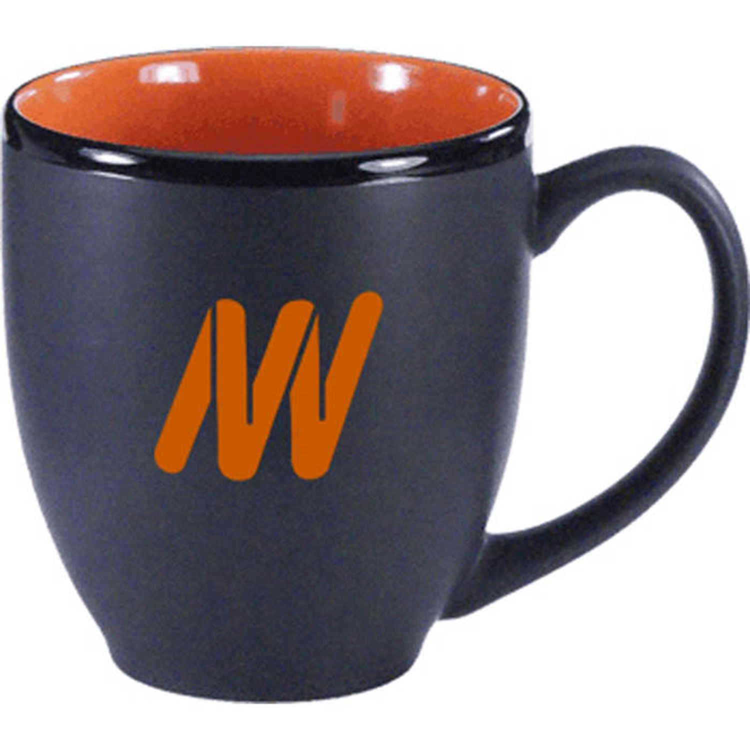 Custom 16 OZ Two Tone Bistro Matte Black Out - Bright Colored In 8 16 OZ Two Tone Bistro Matte Black Out - Bright Colored In - Image 8