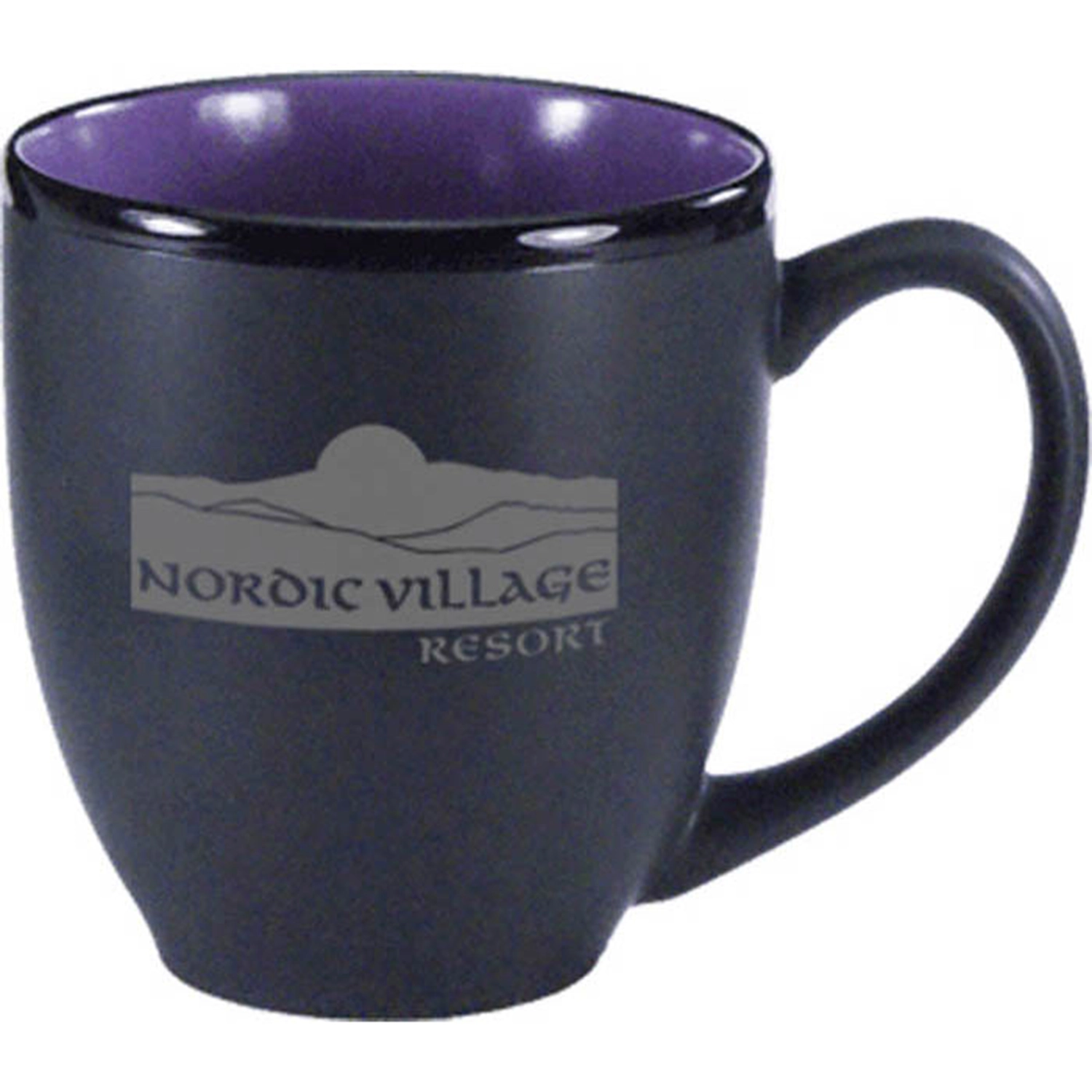 Custom 16 OZ Two Tone Bistro Matte Black Out - Bright Colored In 4 16 OZ Two Tone Bistro Matte Black Out - Bright Colored In - Image 4