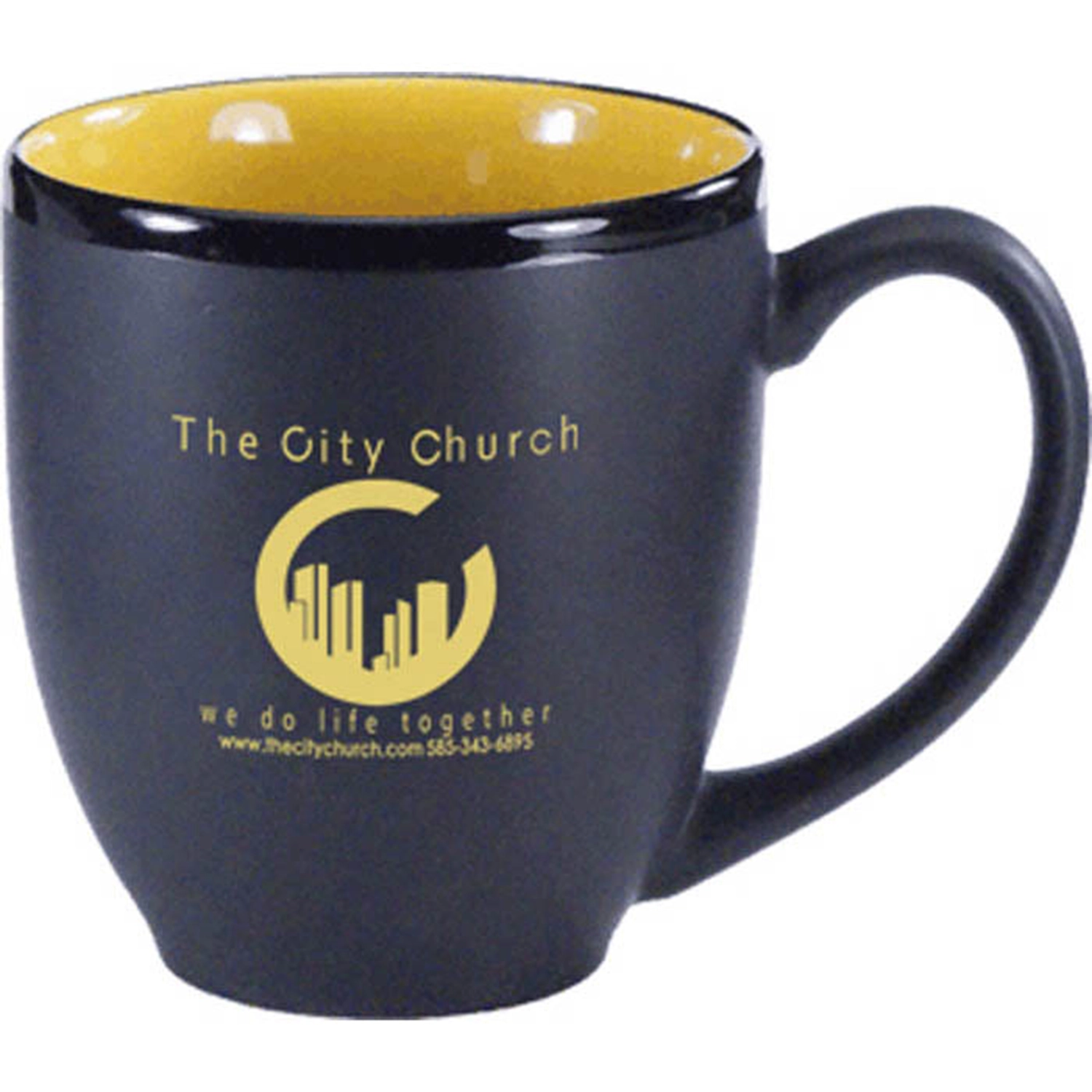 Custom 16 OZ Two Tone Bistro Matte Black Out - Bright Colored In 7 16 OZ Two Tone Bistro Matte Black Out - Bright Colored In - Image 7